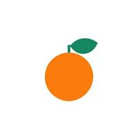 Orange icône vecteur