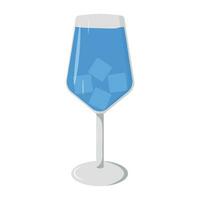 verre de boire. jus vecteur illustration