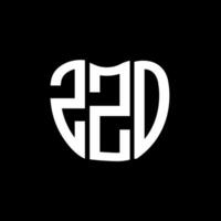 zzo lettre logo Créatif conception. zzo unique conception. vecteur
