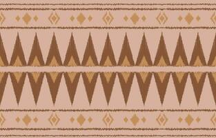 ethnique abstrait ikat art. aztèque ornement imprimer. géométrique ethnique modèle sans couture Couleur Oriental. conception pour Contexte ,rideau, tapis, fond d'écran, vêtements, emballage, batique, vecteur illustration.