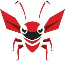 élégance dans simplicité noir fourmi vecteur conception noir vecteur fourmi icône une logo de excellence
