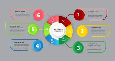 modèle de zone de texte de chronologie moderne, bannière d'infographie vecteur