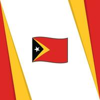 timor leste drapeau abstrait Contexte conception modèle. timor leste indépendance journée bannière social médias poste. timor leste drapeau vecteur