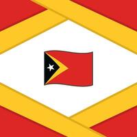 timor leste drapeau abstrait Contexte conception modèle. timor leste indépendance journée bannière social médias poste. timor leste modèle vecteur