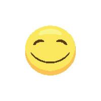 sourire visage emoji logo icône vecteur