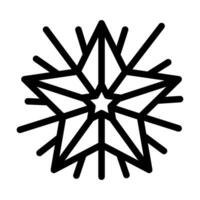 étoile art tatouage ancien ligne icône vecteur illustration