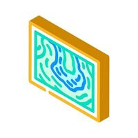 hydrogéologique Plans hydrogéologue isométrique icône vecteur illustration