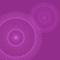 résumé kaléidoscope avec fond violet à toutes fins utiles vecteur