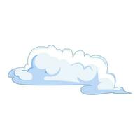 ciel nuage dessin animé vecteur illustration