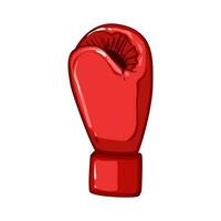 sport boxe gants dessin animé vecteur illustration