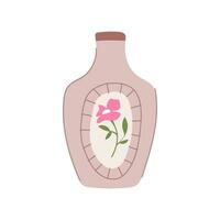 ancien antique vase dessin animé vecteur illustration