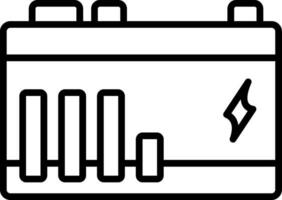 batterie charge vecteur icône