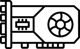 icône de vecteur de carte graphique