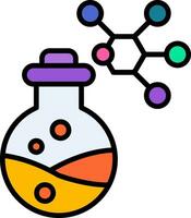 icône de vecteur de chimie