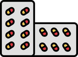 icône de vecteur de pilules