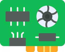 icône de vecteur de carte mère