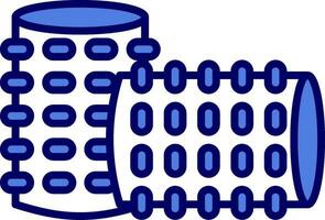 icône de vecteur de rouleau de cheveux