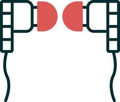 icône de vecteur d'écouteurs
