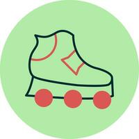 icône de vecteur de patin à roulettes