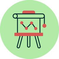 icône de vecteur de présentation