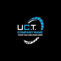 uct lettre logo vecteur conception, uct Facile et moderne logo. uct luxueux alphabet conception