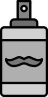barbe pétrole vecteur icône