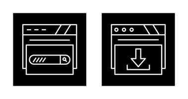chercher bar et Télécharger icône vecteur