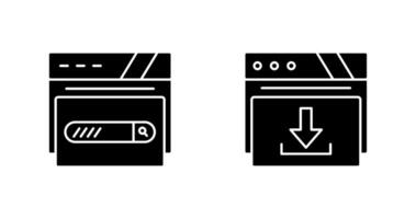 chercher bar et Télécharger icône vecteur