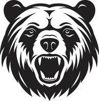 ours monarque marque ours couronné héraldique vecteur