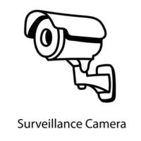 caméra cachée de surveillance vecteur