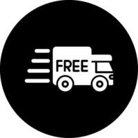 icône de vecteur de livraison gratuite