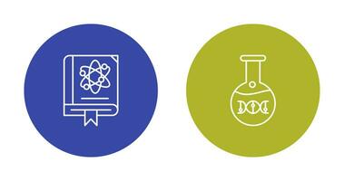 science et ADN icône vecteur