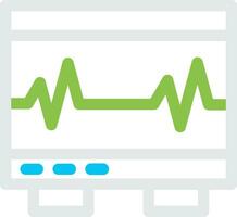 électrocardiogramme Créatif icône conception vecteur