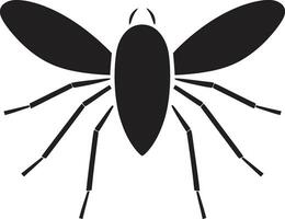 complexe moustique logo concept abstrait moustique vecteur icône
