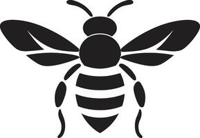 mon chéri abeille visage héraldique ruche clan insigne vecteur