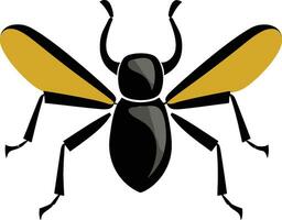 fourmi beauté dans noir vecteur symbole de la grâce intemporel noir fourmi logo une vecteur art chef-d'oeuvre