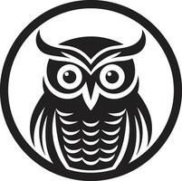 éthéré hibou vecteur art hibou dans vol graphique