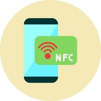 nfc vecteur icône