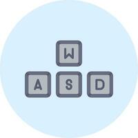 clavier bouton vecteur icône