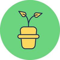 icône de vecteur de plante