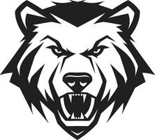 ours royalties logo Roi de le ours vecteur