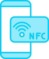 nfc vecteur icône