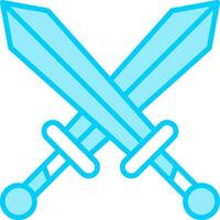 icône de vecteur d'épée