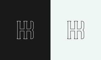 hk kh h k initiale lettre luxe-premium logo. vecteur