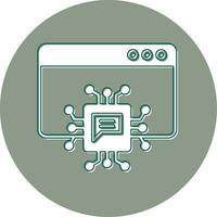 icône de vecteur de programmation