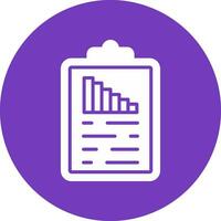 icône de vecteur de rapport médical