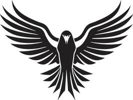 noir vecteur prédateur faucon logo conception proposition noir vecteur prédateur faucon logo conception bref