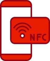 nfc vecteur icône