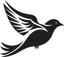 aviaire monogramme conception moderne faucon logo vecteur