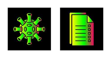 virus et Les données icône vecteur